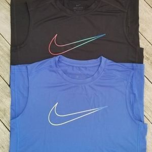 Nike Dri-fit tank tops lot of 2